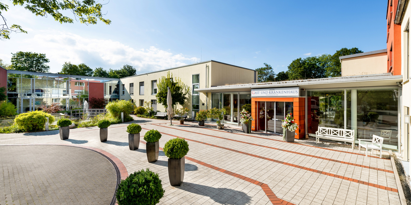 Willkommen  im Gast- und Krankenhaus.